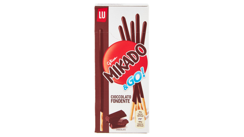 Lu, Mikado Pocket cioccolato fondente