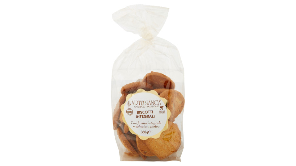 Artebianca, biscotti integrali biologici