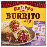 Old El Paso Kit Para Burritos Original Frijoles