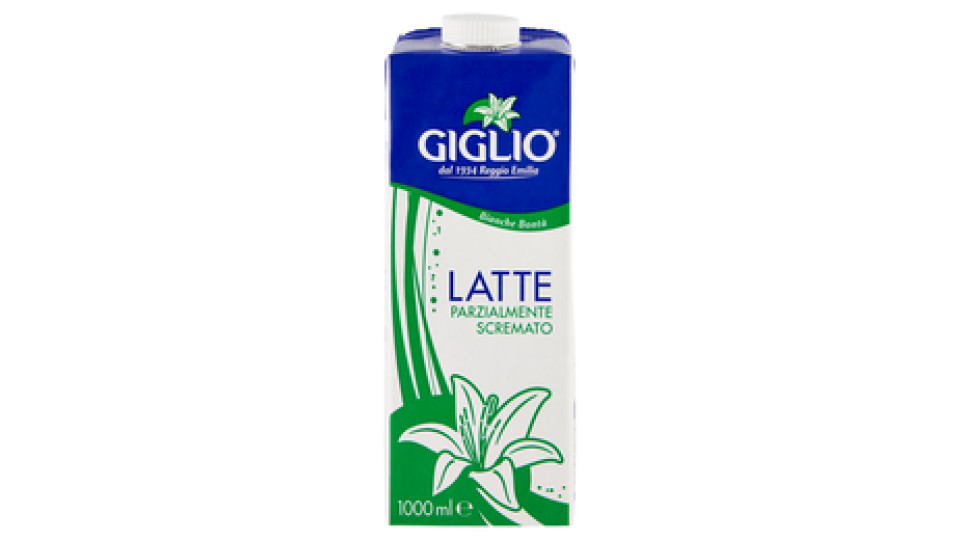 Il latte onesto parzialmente scremato