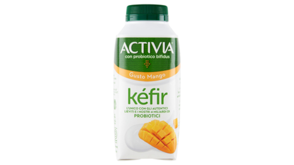 ACTIVIA, Kefir da bere Mango con Probiotico Bifidus, 320g