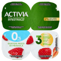 Activia 0% Grassi Fragola in pezzi