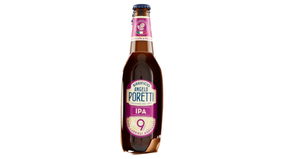 Poretti, 9 Luppoli American Ipa birra
