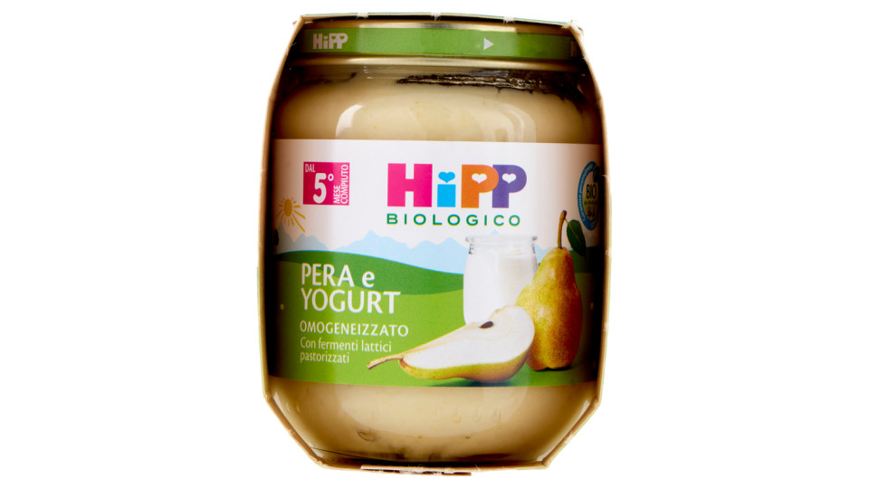 Hipp, omogeneizzato di pera e yogurt biologico