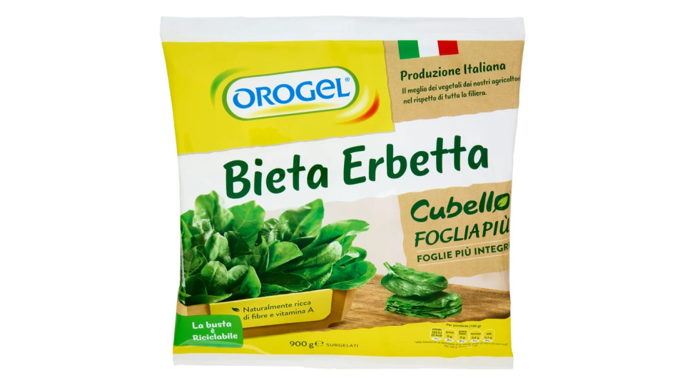 Orogel - Cubello Bieta Erbetta Foglia Più