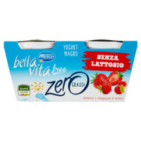Bella Vita free zero grassi Yogurt Magro Fragole e Fragoline di Bosco