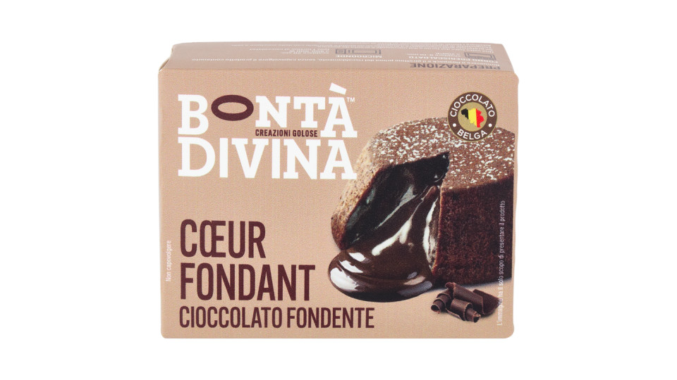 Bontà Divina Coeur Fondant Cioccolato Fondente 90 g