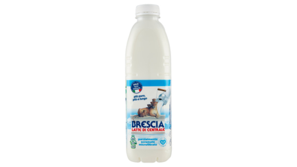 Brescia Latte di Centrale Parzialmente Scremato Latte Pastorizzato Microfiltrato