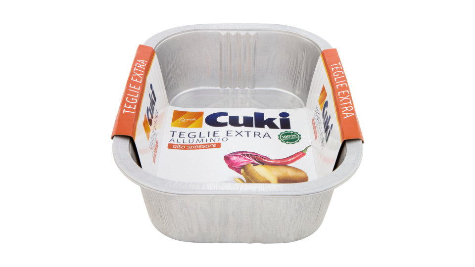 Cuki - Teglie Extra, Alluminio, alto spessore