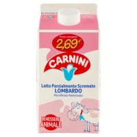 Carnini Latte Fresco parzialmente scremato loSnello