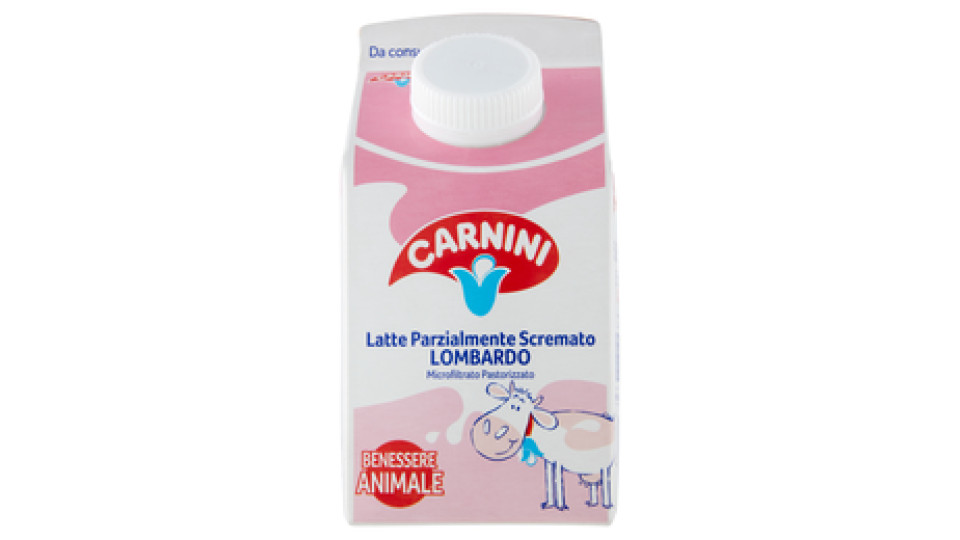 Latte Parzialmente Scremato Pastorizzato Microfiltrato