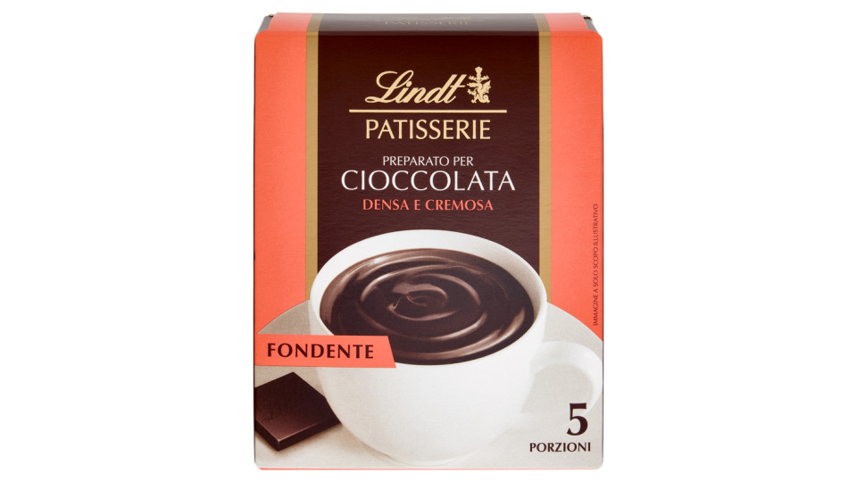 Lindt Patisserie Preparato per Cioccolata Fondente