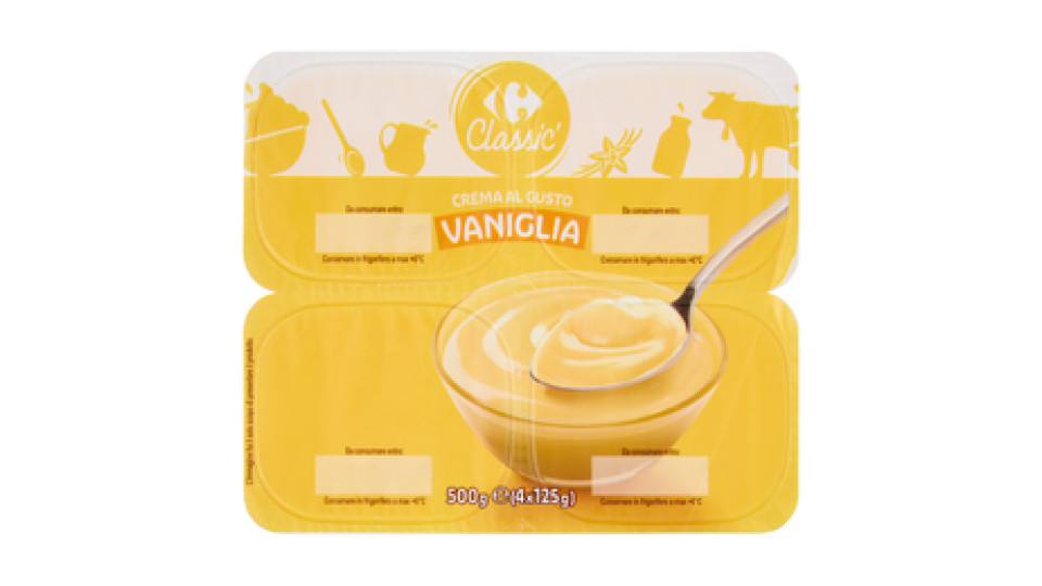 Carrefour Crema al gusto Vaniglia