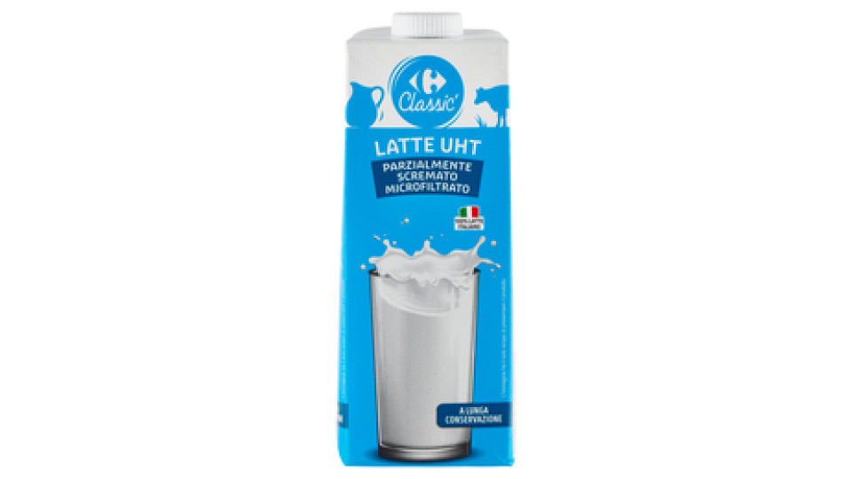 Carrefour Latte UHT Parzialmente Scremato