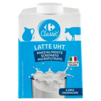 Carrefour Latte UHT Parzialmente scremato