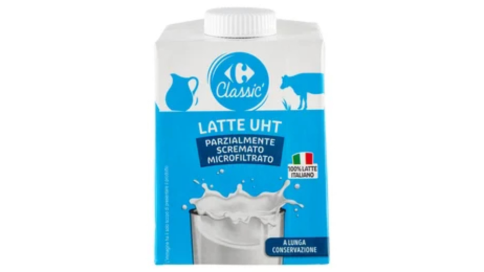 Carrefour Latte UHT Parzialmente scremato