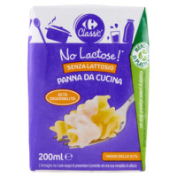 Carrefour Panna da cucina Senza Lattosio a lunga conservazione