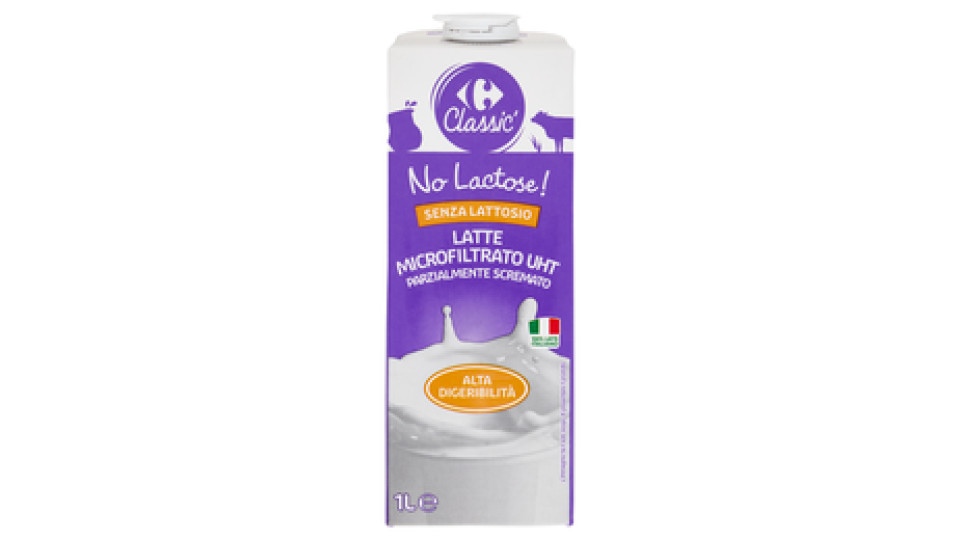 Latte Microfiltrato Uht Parzialmente Scremato