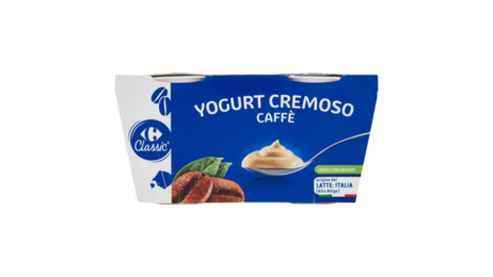 Carrefour Yogurt con Banane Cremoso