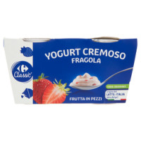 Ferruccio Podda Yogurt Cremoso Fragola con Pezzi