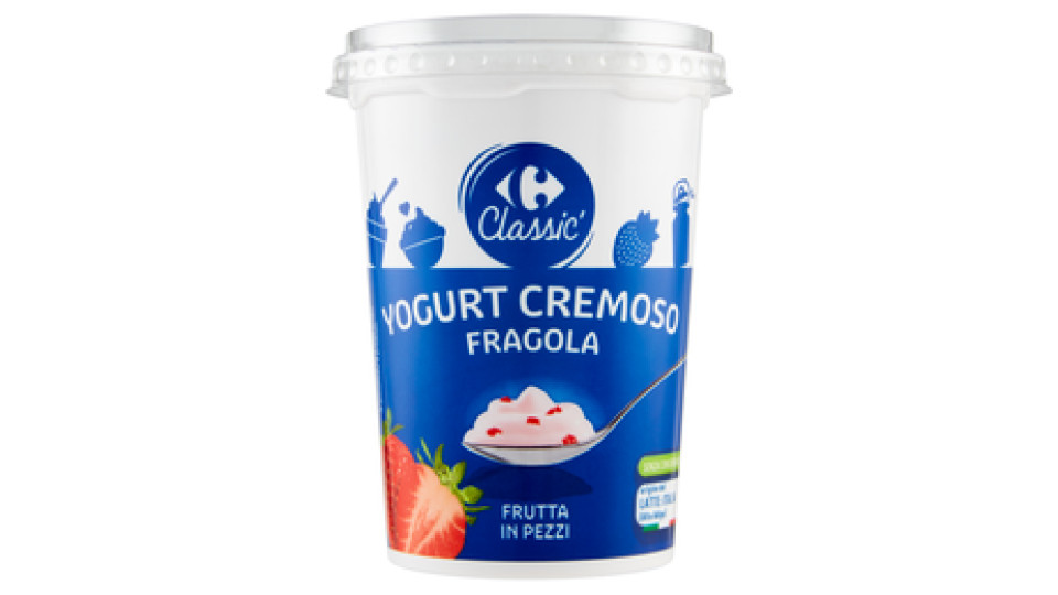 Carrefour Yogurt alla Fragola Cremoso