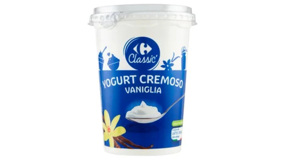 Carrefour Yogurt alla Vaniglia Cremoso