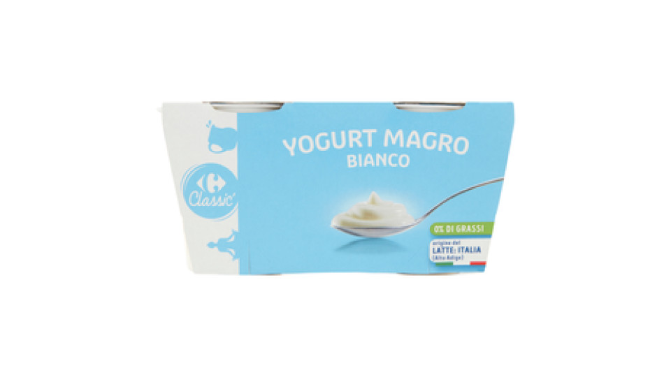 Carrefour Bio Yogurt bianco Magro demeter