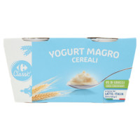 Carrefour Yogurt Magro 0,1% di grassi Cereali