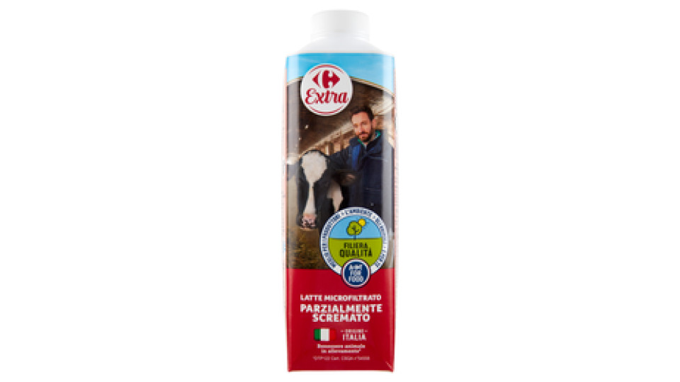 Carrefour Latte microfiltrato Parzialmente Scremato