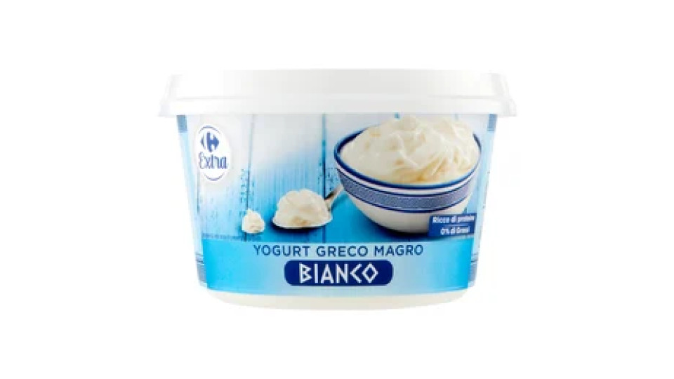 Carrefour Yogurt Bianco Magro 0,1% di Grassi