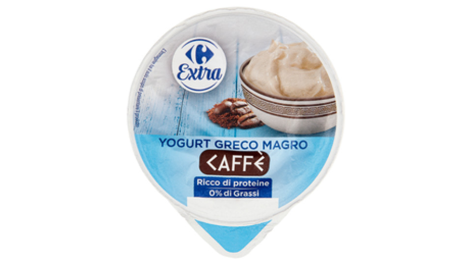 Carrefour Yogurt Greco Magro Caffè