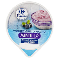Carrefour Yogurt Greco Magro Mirtillo