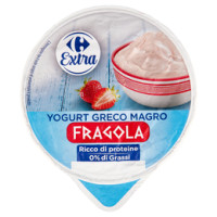 Carrefour Yogurt Greco Magro Fragola