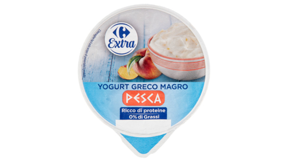 Carrefour Yogurt Greco Magro Pesca
