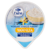 Carrefour Yogurt Greco Magro Vaniglia