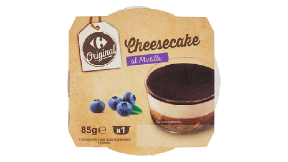 Carrefour dessert Cheesecake al Mirtillo
