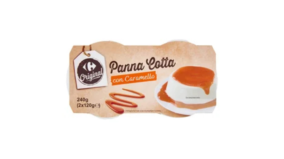 Carrefour Panna cotta con caramello