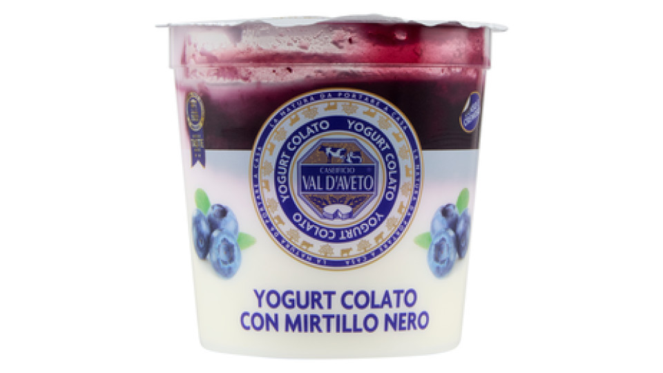 Caseificio Val d'Aveto, yogurt con mirtillo nero