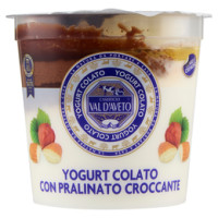 Caseificio Val d'Aveto lo Yogurt Colato con Pralinato Croccante