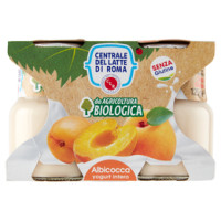 Centrale del Latte di Roma Biologico Yogurt Intero all'Albicocca da Agricoltura Biologica