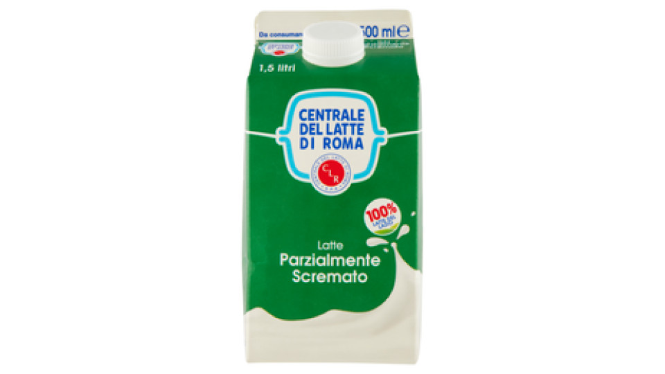 Centrale del latte di Roma Milcon plus Latte Parzialmente Scremato