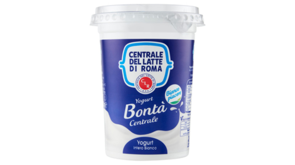 Centrale del latte di Roma Yogurt intero bianco