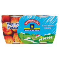 Centrale del Latte di Torino Tapporosso Yogurt Intero Pesca
