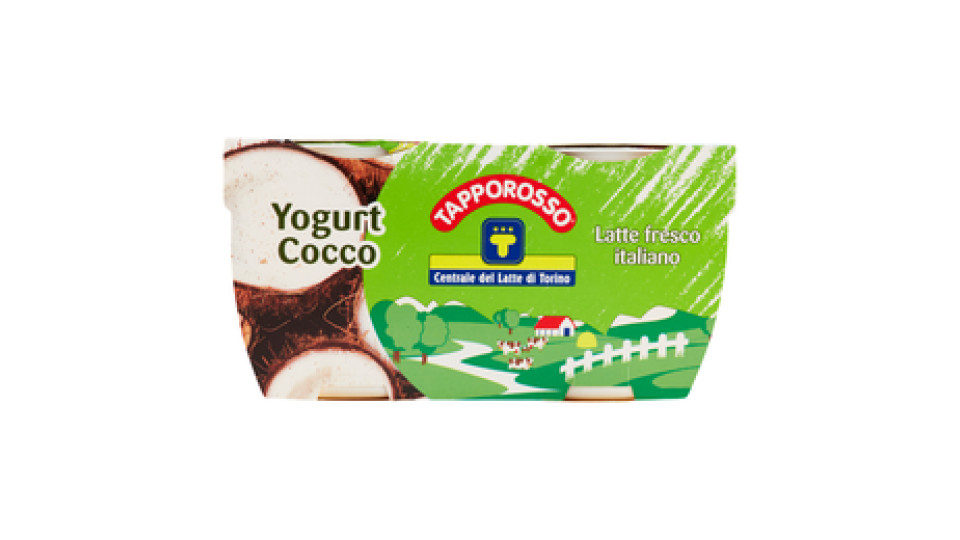Centrale del Latte di Torino Tapporosso Yogurt Magro Cocco
