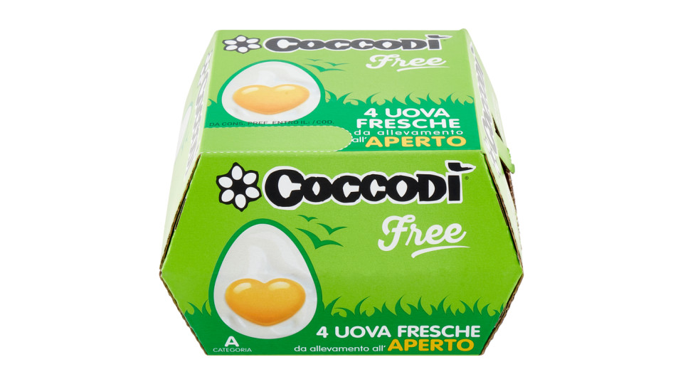 4 Uova Allevamento all'Aperto
