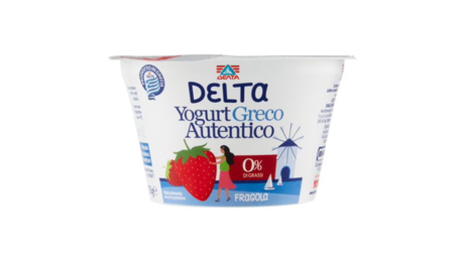 Delta Yogurt greco autentico fragola