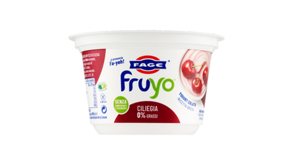 Fage fruyo Ciliegia 0% Grassi 150 g