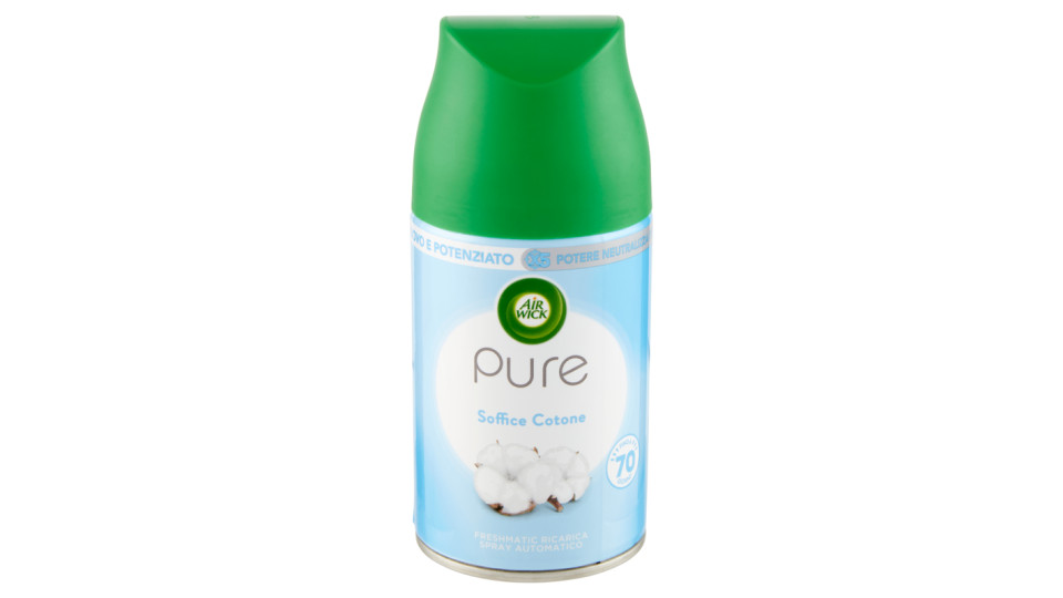 Air Wick, Pure Freshmatic Auto Spray ricarica soffice cotone