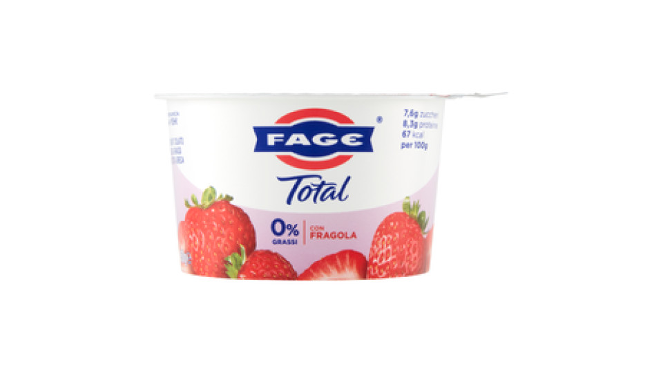 Fage Total 0% Grassi con Fragola 150 g