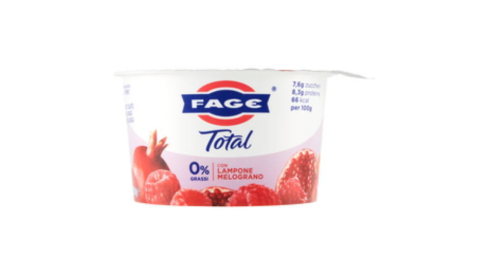 Fage Total 0% Grassi con Lampone Melograno 150 g
